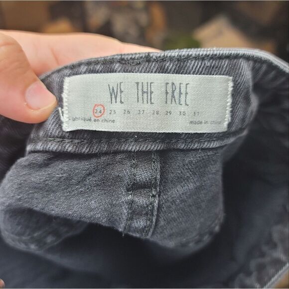 FREE PEOPLE Denim Skirt  - Picture 8 of 9